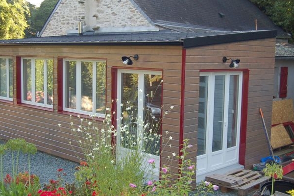 Extention sur terrasse
